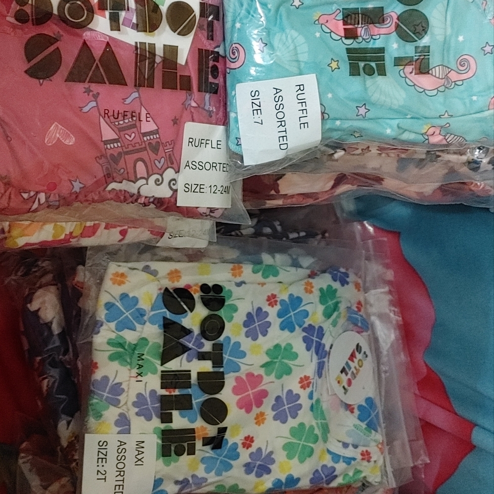 DotDotSmile Girls Dresses Mixed style and cute prints 6 Dresses Size 2T